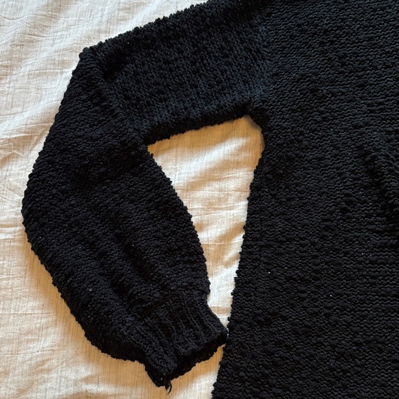 Wild Fable Textured Black Cardigan Size Medium - Picture 3 of 6